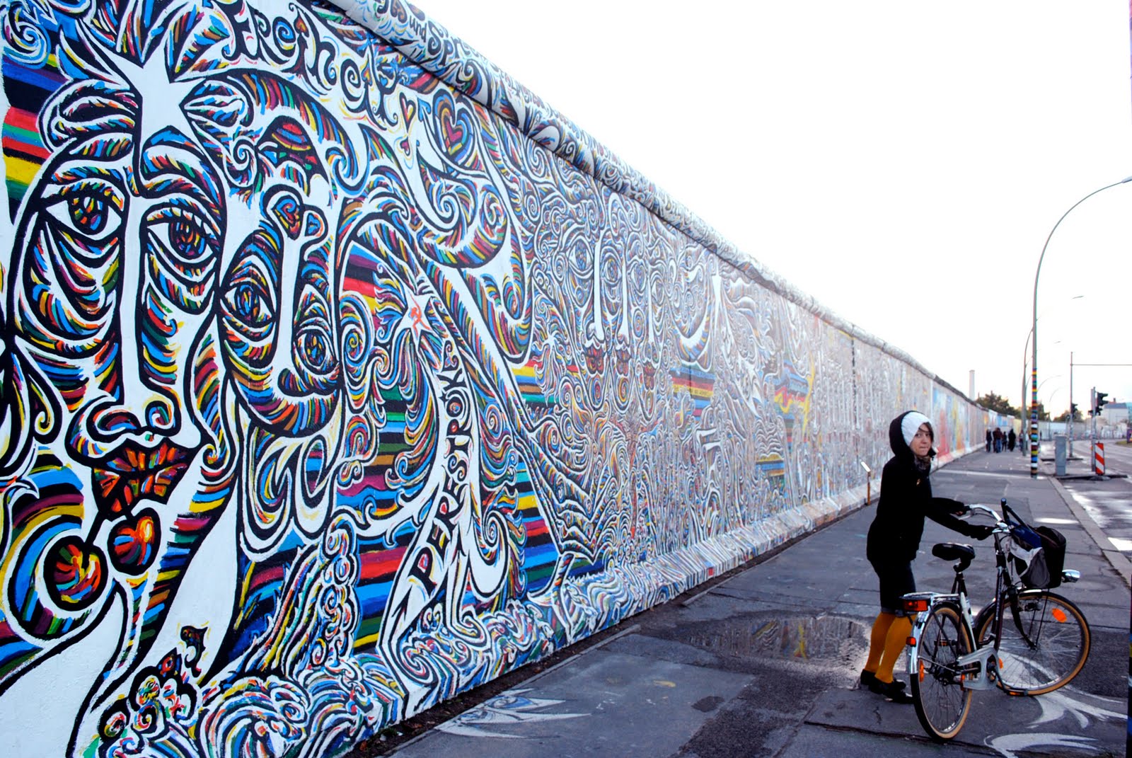 Стрит арт Берлинская стена